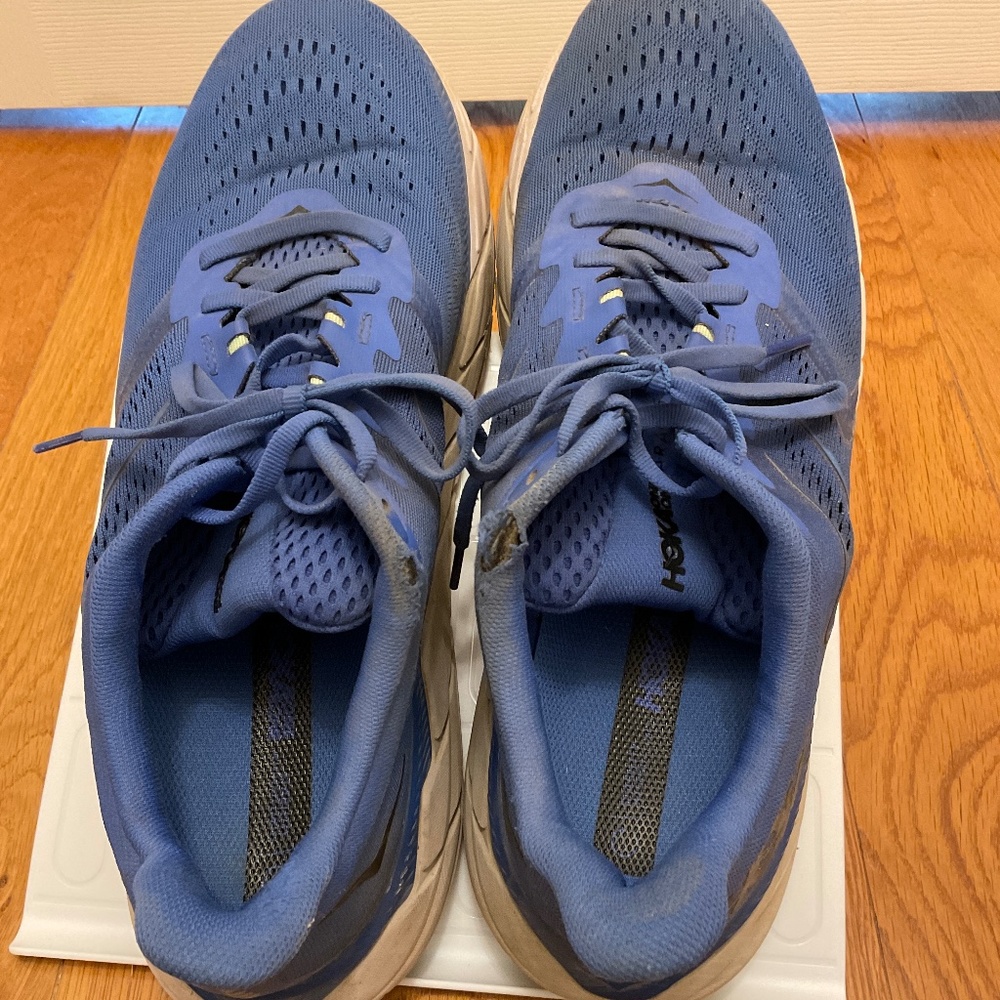 Men's Hoka One One Blue Running Shoes, Size 11D